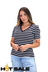 Camiseta Women Slim Tommy Hilfiger Sky XS Camiseta